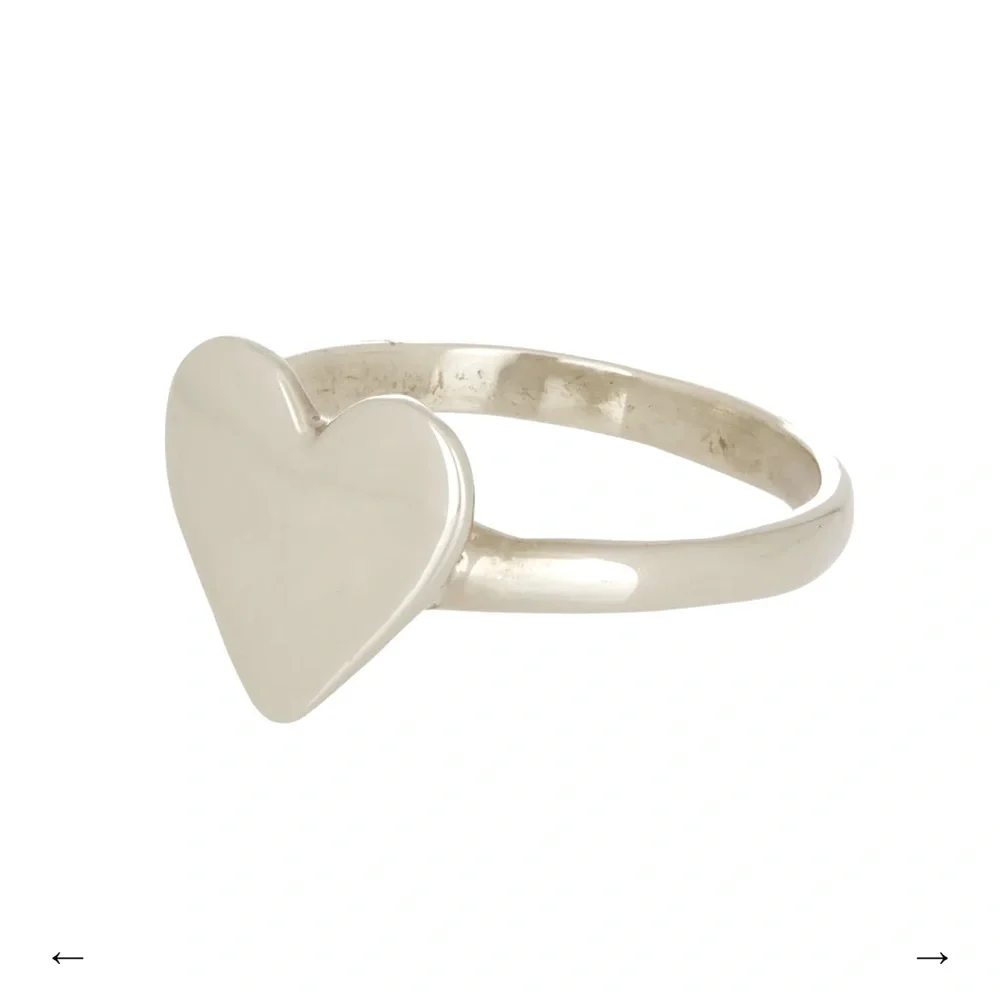 Mondo Mondo • Sterling Silver Heart Ring 🔅NWOT🔅 - Picture 7 of 9